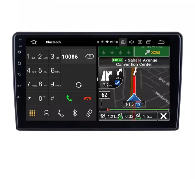 9"android 10  bilstereo  Citroën Berlingo (2015--2018),gps wifi   carplay , blåtand, 32gb