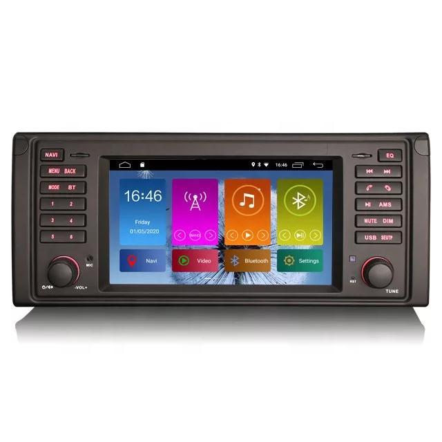 7" android 11, bilstereo  BMW Bmw E39 X5 5 Series 1996-2007 ,CARPLAY, GPS ,BLUETOOTH  WIFI 32gb