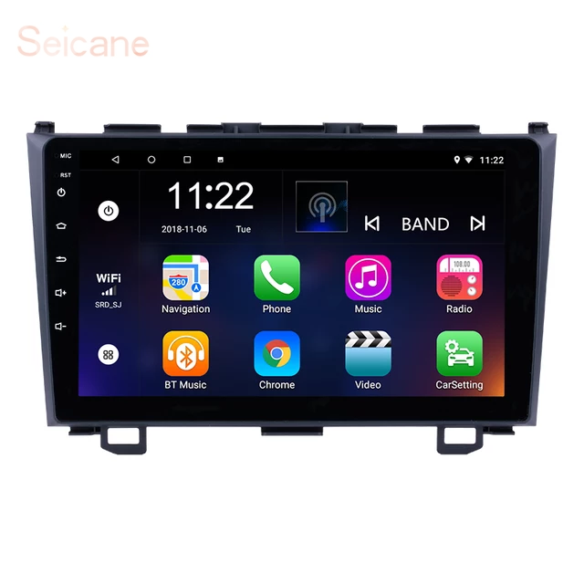 9"android 10,bilstereo Honda  crv(2006---2011) gps, 32GB, blåtand  carplay  ,wifi