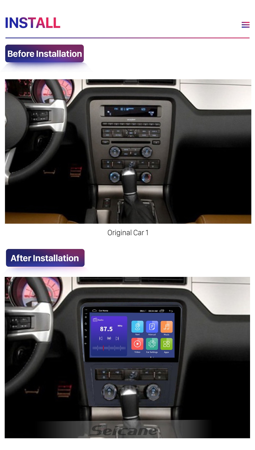 10,1" android 10 ,bilstereo Ford Fusion manuellt AC(2009---2012) 32gb,gps,wifi,carplay,android auto