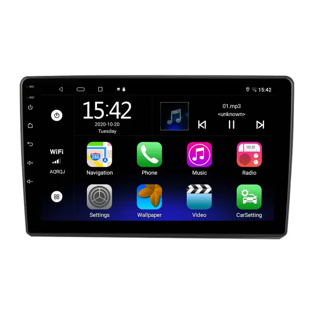 9" android 10 , bilstereo Jeep Grand Cherokee (2014--2017) gps,wifi,32gb ,carplay,android auto,blåtand