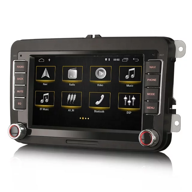 7"android 10,vw bilstereo  med 32gb,wifi,gps  ,blåtand, carplay, android auto, Rds,FM radio,AM radioi