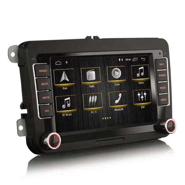 7"android 10,vw bilstereo  med 32gb,wifi,gps  ,blåtand, carplay, android auto, Rds,FM radio,AM radioi