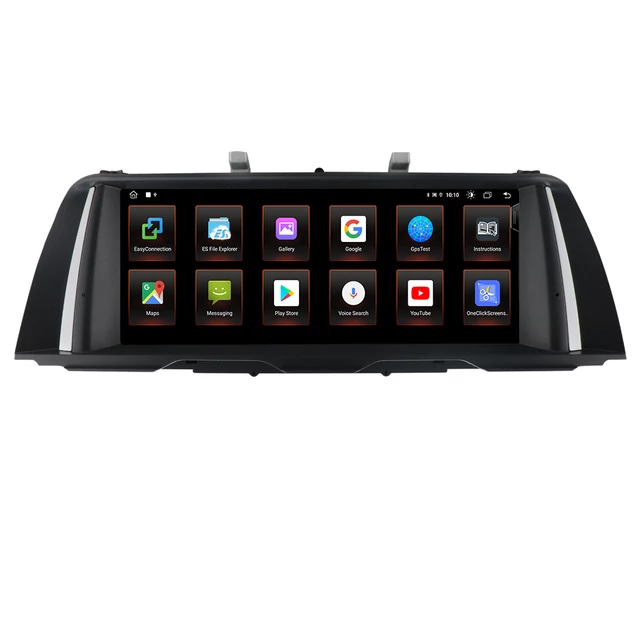 9"android 10,bilstereo BMW 5 series F10/F11 CIS System(2010---2012) 32gb,wifi, gps android auto   RDS blåtand carplay