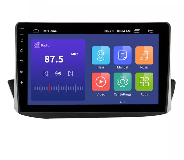 9"android  10  bilstereo  Peugeot  308 (2010---2016) gps, wfi,RDS, catplay,,android auto 32gb