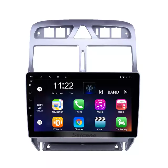 9"android 10 bilstereo  Peugeot  307 (3007--2013) dvr carplay hps,android auto   RDS,32gb,wifi