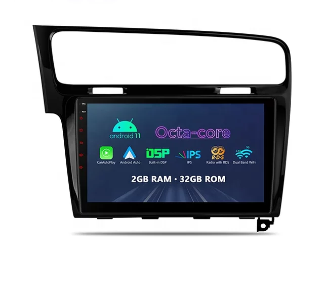 10,1" android 11,bilstereo  VW GOLF 7 (