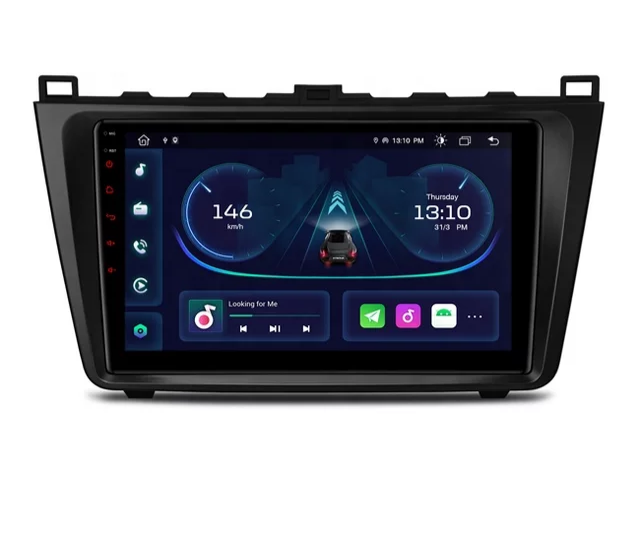 9" android 11,bilstereo  Mazda 6 (2008--2012) gps, carplay, blåtand, android auto, RDS, 32GB, wifi