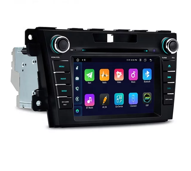 8"android 13. ,bilstereo dvd-spelare  Mazda cx-7 (2007--2012) gps, carplay, blåtand, android auto, RDS, WiFi, Rom:64GB, Ram: 4GB, 4G LTE