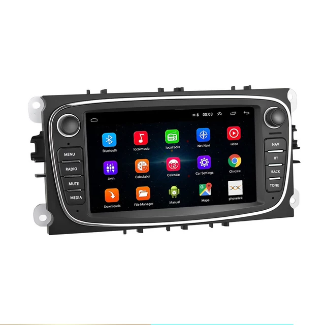 7" android 10,bilstereo  Ford Mondeo ,Focus,S-Max,C-Max,Galaxy( 2007---2011)