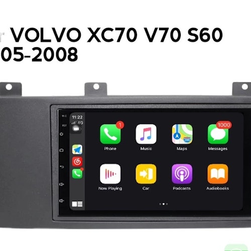 7"android 12 bilstereo volvo v70,xc70,S60 (2005---2008) RDS,carplay ,android auto, RAM:2GB,ROM:32GBGPS,Rattkontroll  4GSIM,