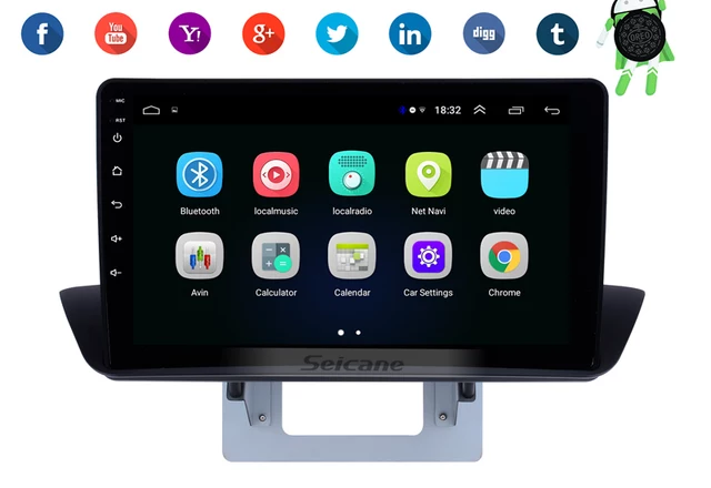 9"android 10,bilstereo  Mazda BT-50 ( 2002---2018) gps wifi  blåtand, android auto, RDS, carplay 32GB