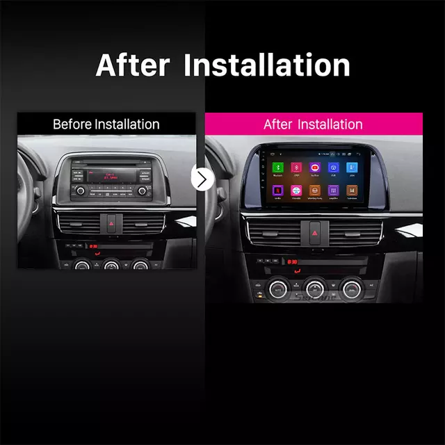 10,1" android 10,bilstereo  Mazda  CX-5 (2012---2015) gps, bluetooth  ,32GB  carplay  android auto, RDS  wifi