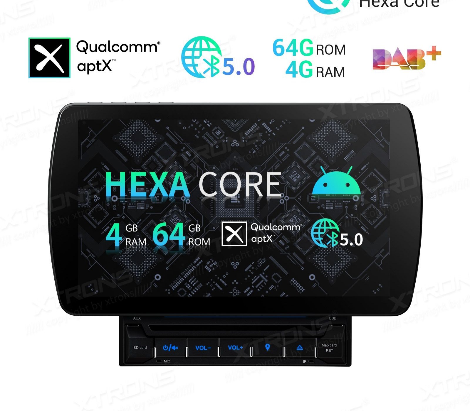 10 1" android 11, dubbel din universal  bilstereo 4gb ram minne    wifi Dsp,wifi,rds carplay,blåtand  Rds  android auto