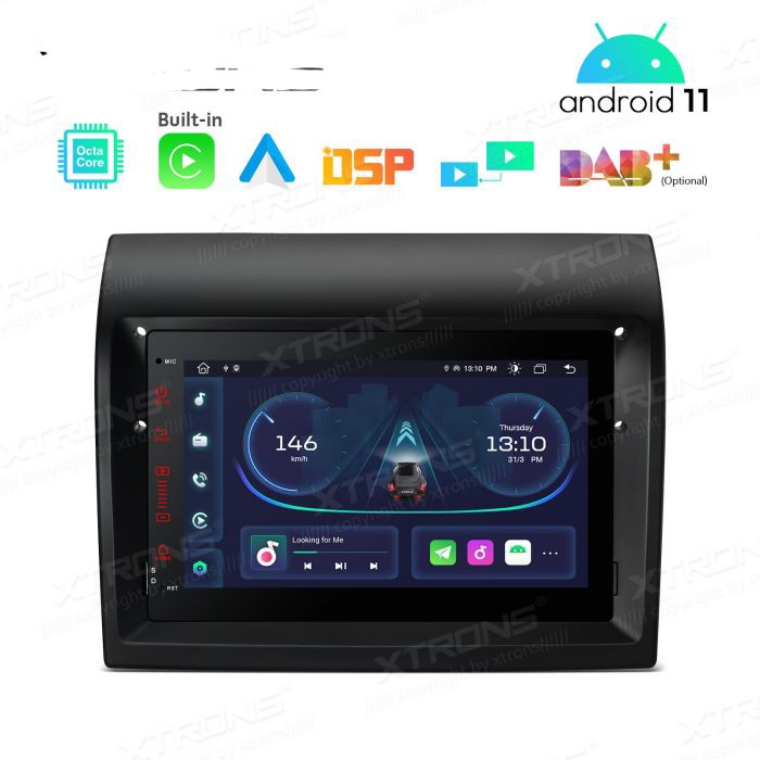 7"android 11  bilstereo Fiat Ducato ( 2011--2015)  32GB,wifi ,carplay , android auto, RDS,gps,bluetooth  Dsp,
