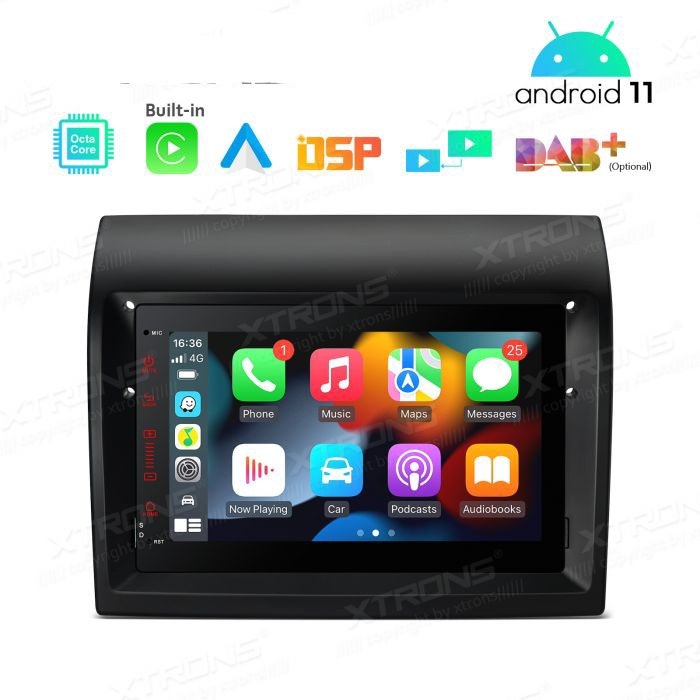 7"android 11  bilstereo Fiat Ducato ( 2011--2015)  32GB,wifi ,carplay , android auto, RDS,gps,bluetooth  Dsp,