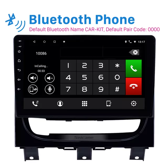 9"android 20  bilstereo  Giat Dtrad( 2012----2015) gps wifi  carplay  android auto   blåtand  rds