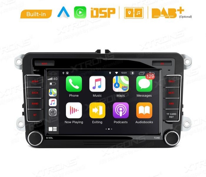 7"android 11, bilstereo Vw  Amarok Beetle,Caddy,Passat ,Bora,T5 ( 2