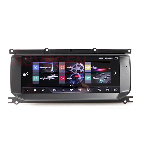 10.25"android 10, bilstereo Range Rover Evoque ( 2014---2018) 128GB,gps,wifi  DSP,wifi,blåtand, RDS,carplay, android auto