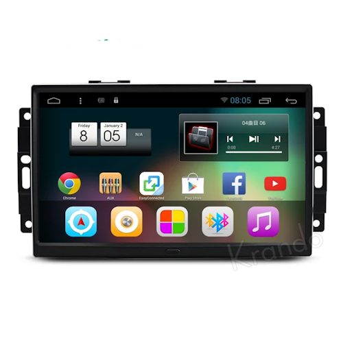 9"android 10  ,  2din bilstereo DODGE MAGNUM ,  DODGE CHARGER (2005---2007) gps carplay android auto 32gb Blåtand RDS DSP