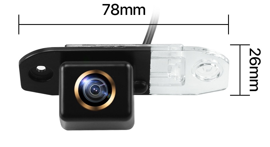 170 grader Vattentät  AHD backkamera  volvo S80,S40 ,S60,XC60,V60,V70,XC90