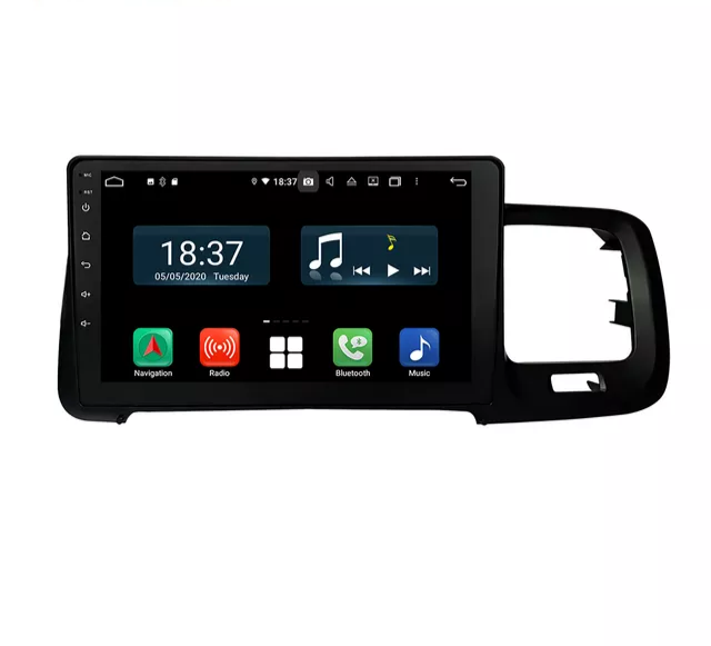 9"  Android 12 bilstereo Volvo v60 S60(2014----2020) gps RAM: 6GB ram,ROM: 128GB, carplay ,blåtand, wifi  ,Android auto, DSP 4G Bluetooth