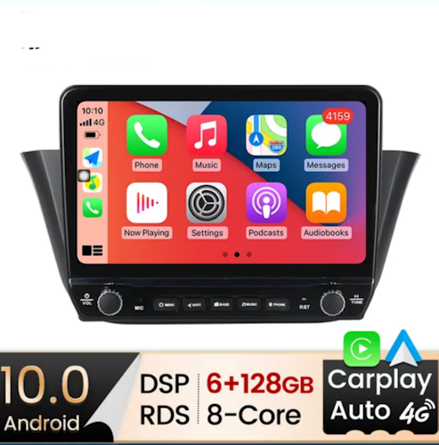 9"android 11 bilstereo IVECO DAILY  (2013--2021) GPS WIFI CARPLAY ANDROID AUTO 128GB  DSP BLÅTAND RDS