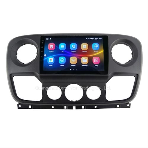 9" android 10,bilstereo Nissan  NV400 (2010--- 2021) gps wifi carplay android auto blåtand rds Dsp 32gb