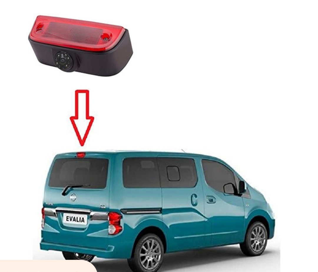 Vattentät HD bakkamera med rött bromsljus Nissan nv200 ( 2010---2017)