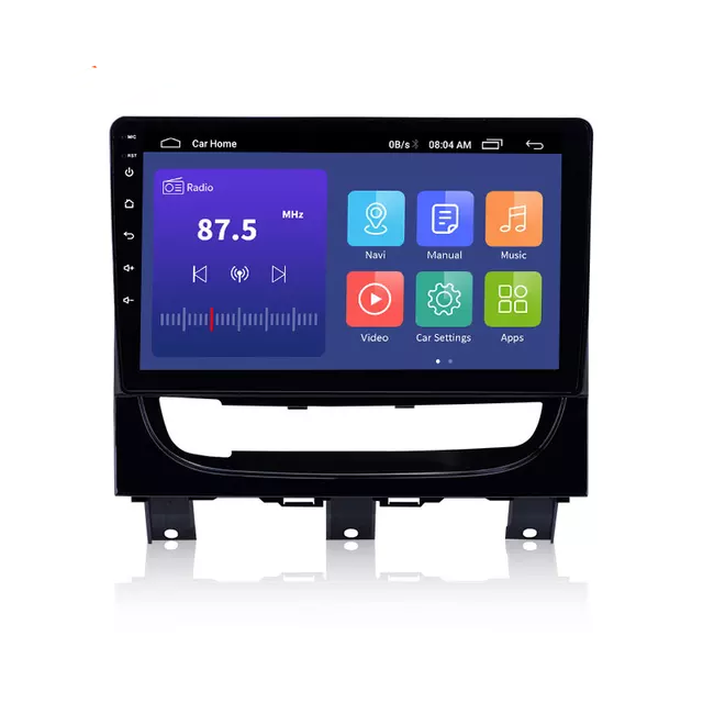 9"android 10,bilstereo  FIAT DTRADA(2012--2016) gps wifi carplay android auto blåtand rds Dsp 32gb