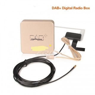 DAB+  Den digitala Radio box i bil