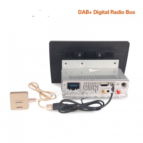 DAB+  Den digitala Radio box i bil
