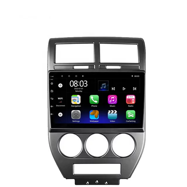 9" Android 11, bilstereo Jeep compass,Patriot (2006--2010),gps,wifi 32GB DSP Carplay
