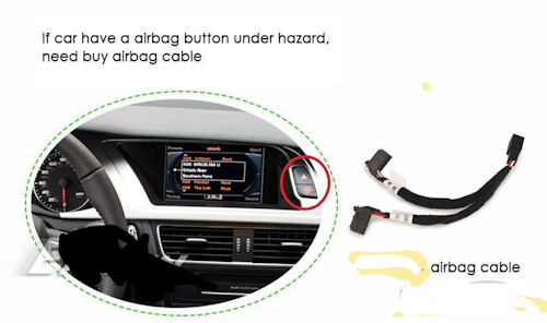 Airbag kabel Audi A4 A5 Q5