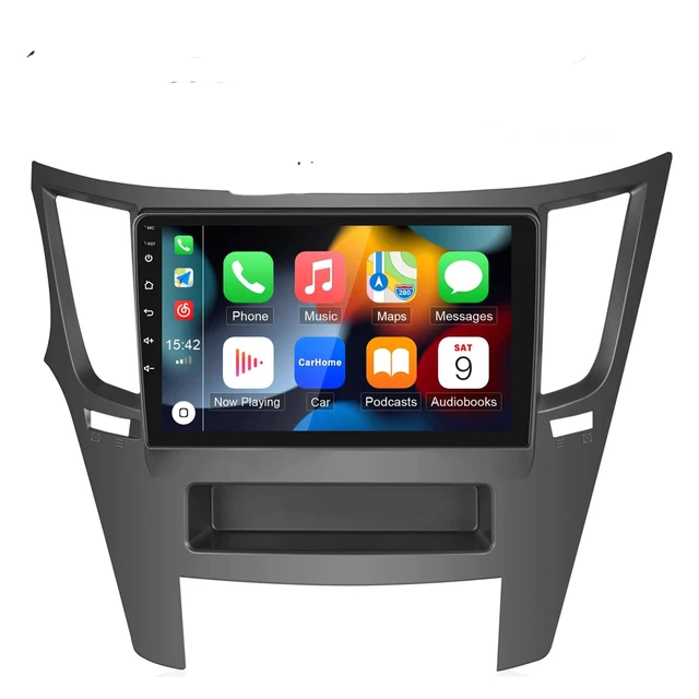 9"android 11.Subaru Legacy/Outback (2010-2016 ) gps wifi carplay android auto blåtand rds 32gb 4G