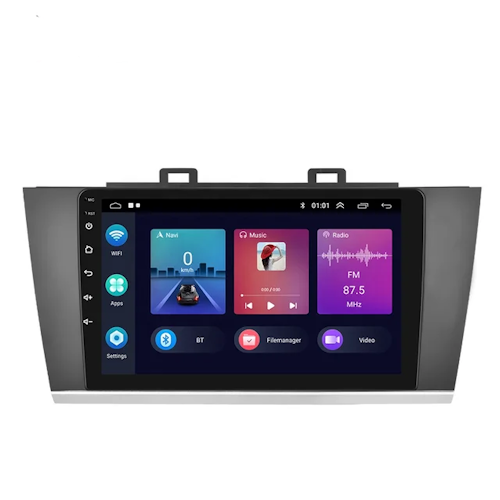 9"android 11 bilstereo SUBARU Legacy/Outback (2015-2018 ) gps wifi carplay android auto blåtand rds 32gb