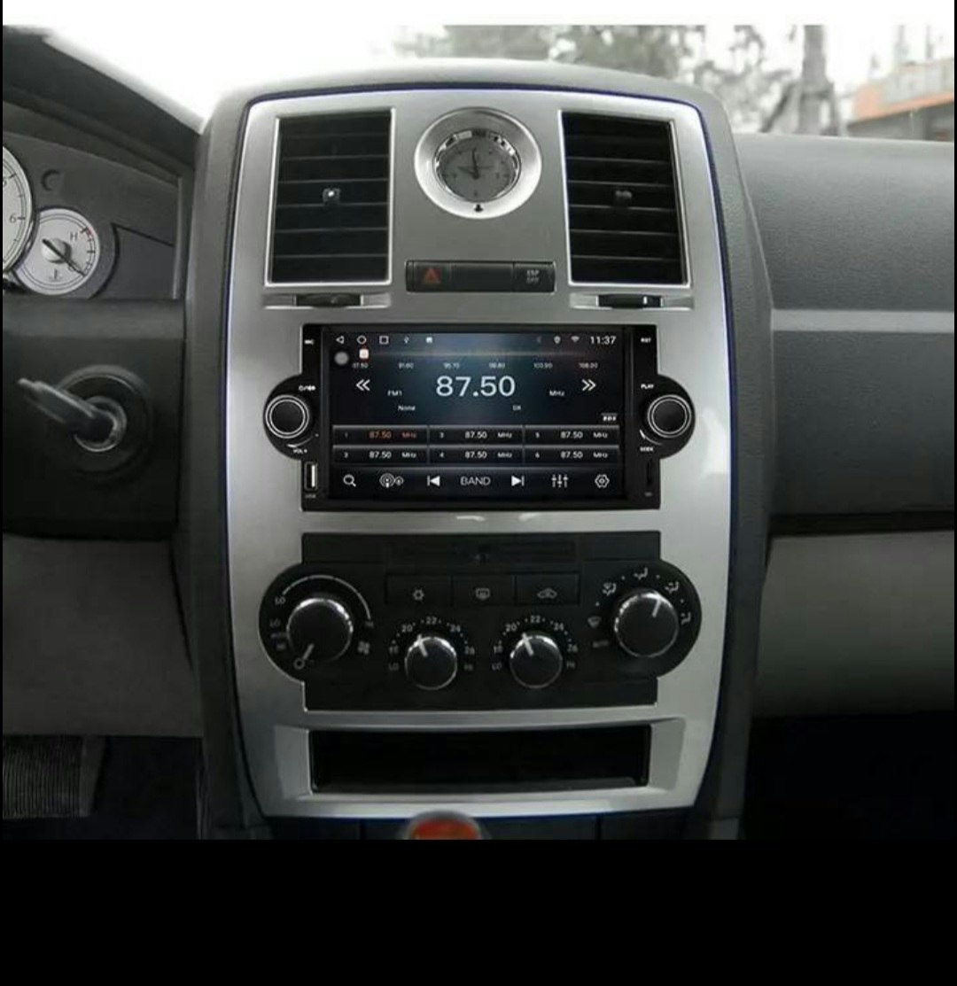 6.95" android 11 bilstereo Jeep Patriot, commander , cherokee, grand cherokee, compass (2006---- 2008) gps wifi carplay android auto blåtand rds Dsp 32gb minne DAB  pekskärm  3GB ram