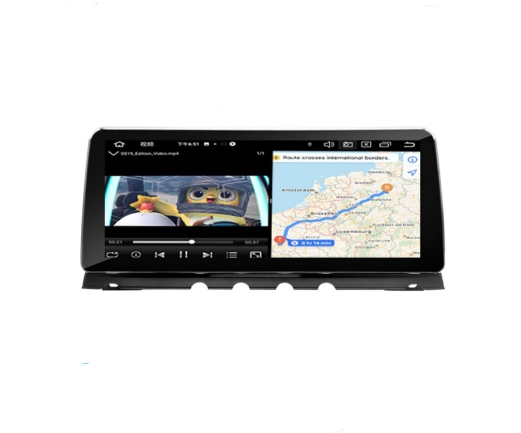 12.3" android 12 bilstereo BMW 7 Series F01/F02 2009-2012 CIC system gps carplay android auto blåtand rds Dsp 64gb  4g