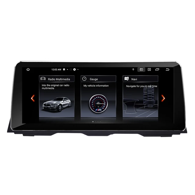 12.3" android 12 bilstereo  BMW 5 Series F10/F11 520i 525i 528i  CIC System (2011-2012)     (2011---2012  CIC system  gps carplay android auto blåtand rds Dsp 64GB  4G wifi modul