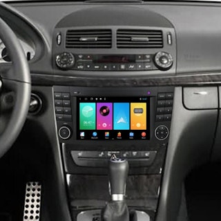 7"android 11 bilstereo  Mercedes Benz E class W211 E200 E300 E350  ( 2002--2008) gps wifi  Bluetooth   carplay android auto radio 32GB