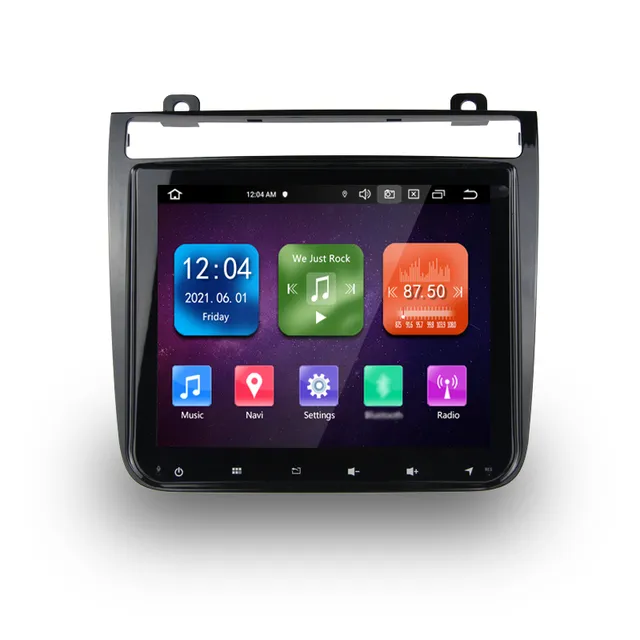 8.4"android 12. Bilstereo  VW Touareg (2010-2018) gps, RAM: 4GB. ROM: 64GB , DSP , 4G wifi blåtand  carplay android auto RDS