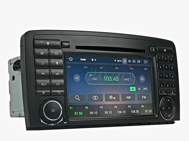 7" android 12 bilstereo Mercedes Benz R-klass W251 2006-2012(R280/R300/R320/R350/R500/R63 AMG) gps wifi carplay android auto blåtand rds Dsp 32gb WiFi-modul, dvd-spelare