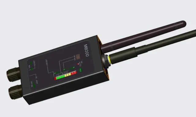 Multifunktion Trådlös 1MHz-12GH GPS GSM Radio Anti-Spy Detektor RF Signal Auto Tracker Detektor