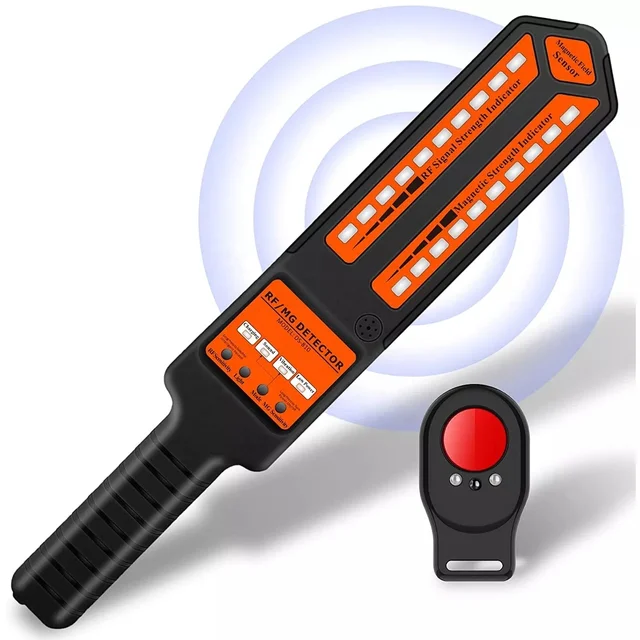 Bärbar GPS scanning detektor antipositionering anti-avlyssning övervakning mobiltelefon signal sökdetektor