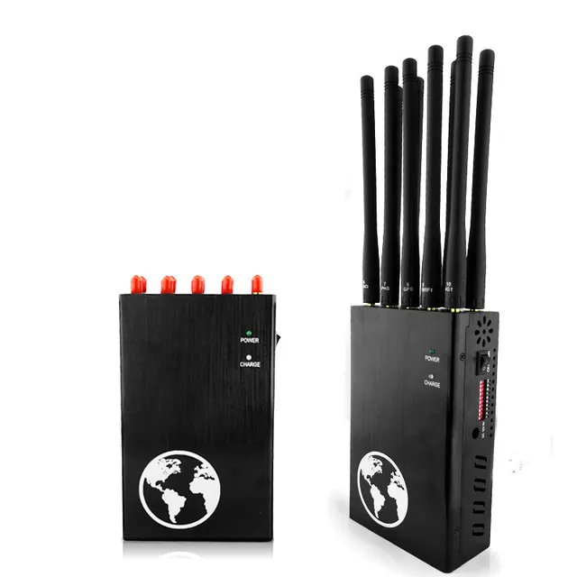 10 antennkanals bärbar handhållen telefonsignal GSM 2G 3G 4G, 5G, WIFI 2.4G 5.8G GPS-signaldetektor
