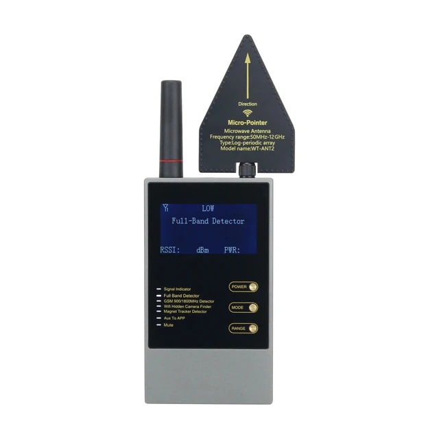 GPS Tracker Detektor GPS Bug Detector Dold kameradetektor för Wifi GSM  RF-signaler - Vimport