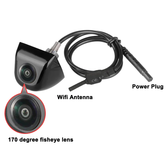 5 G  wifi vattentät  universal HD backkamera  med inspelning (DVR)