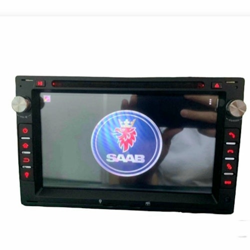 7"android 12 bilstereo  SAAB 9-5 ( 1998--2005) Gps carplay android auto blåtand rds Dsp 64gb 4G wifi DVD spelare