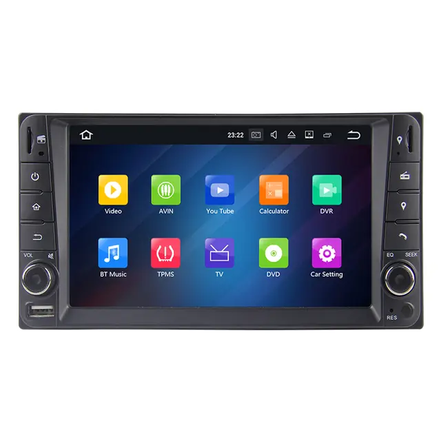 7" android12 bilstereo Toyota corolla(2000---2011) gps wifi carplay android auto blåtand rds Dsp RAM:4GB, ROM :64GB, 4G LTE