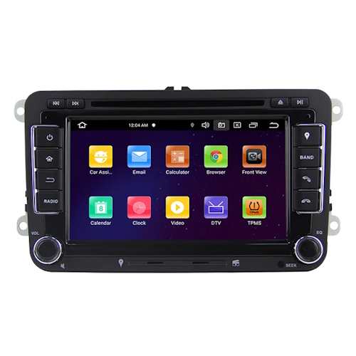 7"android12 bilstereo vw Transporter T5/T6 (2014---201) GPS WIFI CARPLAY ANDROID AUTO BLÅTAND RDS DSP 64GB 4G Modul  dvd-spelare 9